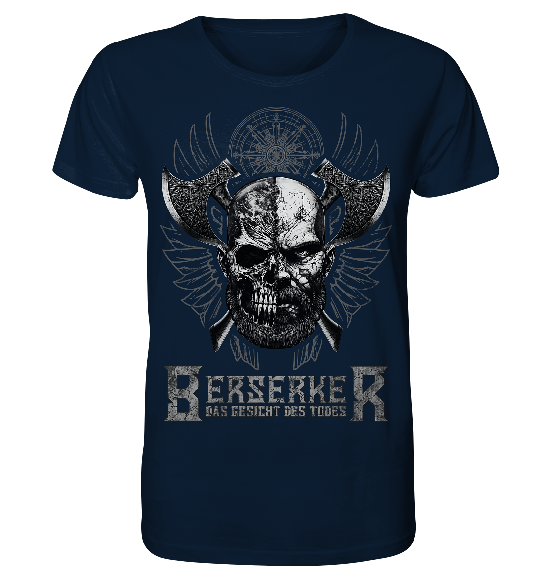 Berserker Gesicht Des Todes - Organic Basic Shirt