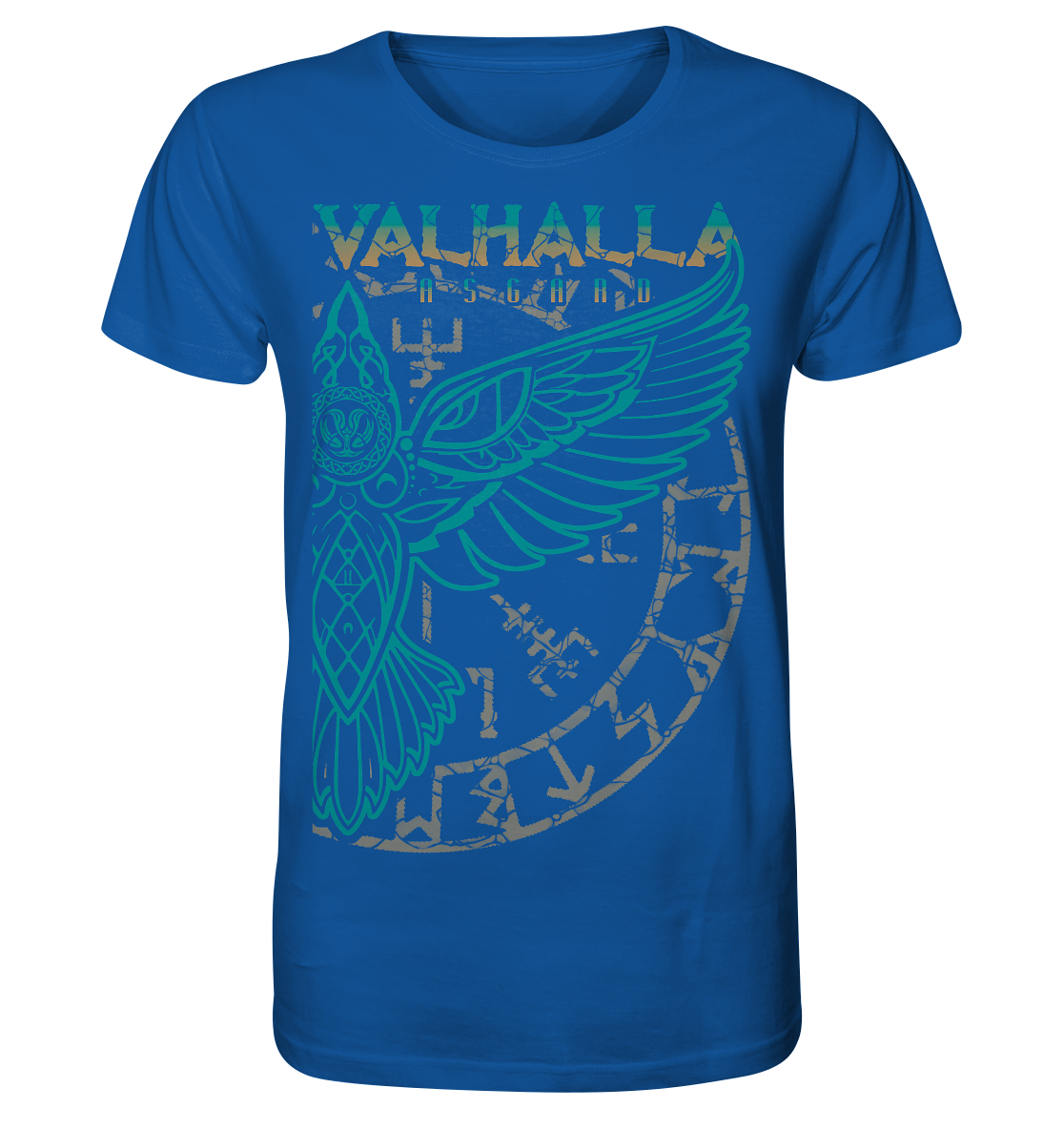 Valhalla Asgard Hugin - Organic Basic Shirt