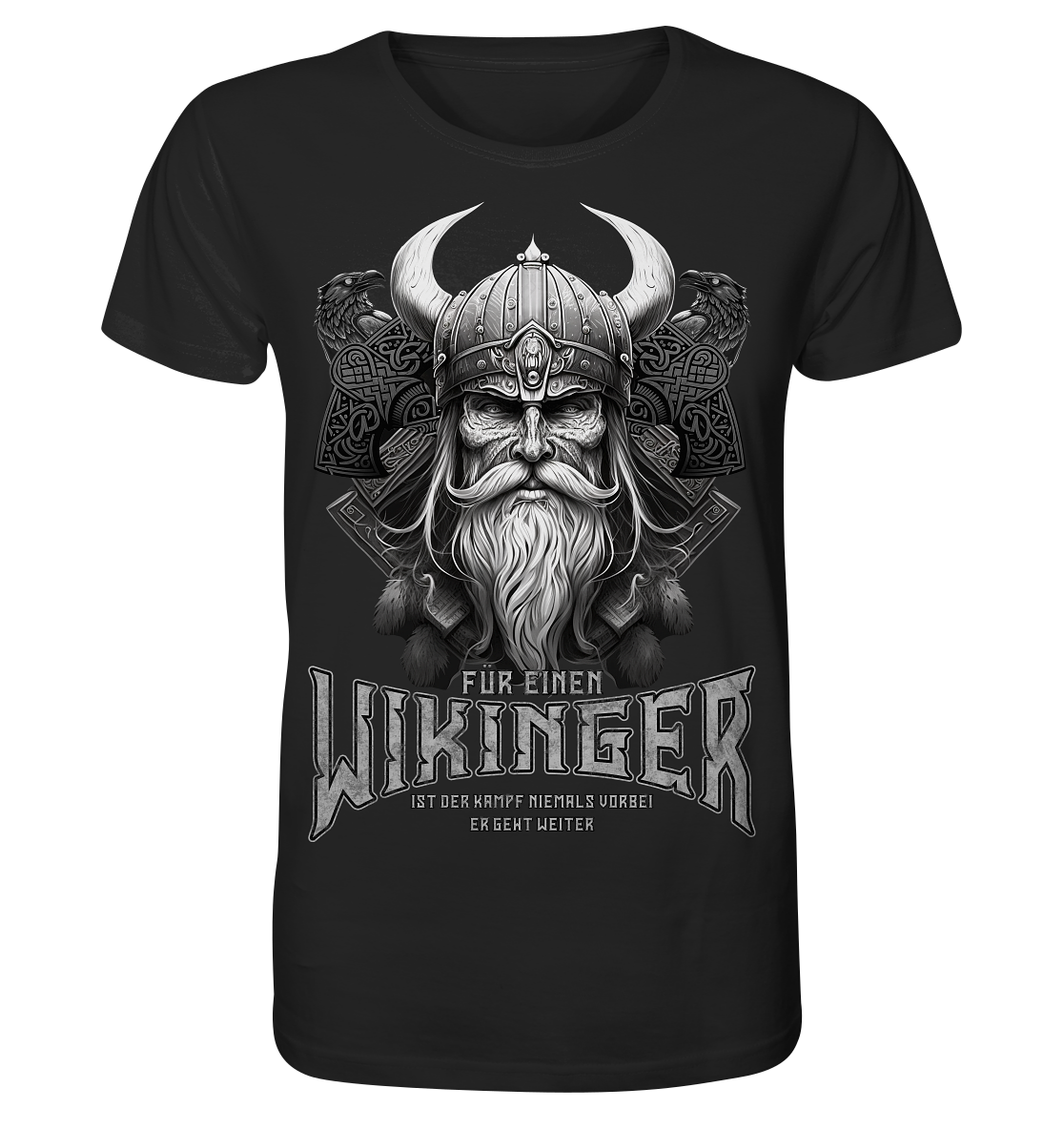 Wikinger Rabe - Organic Basic Shirt