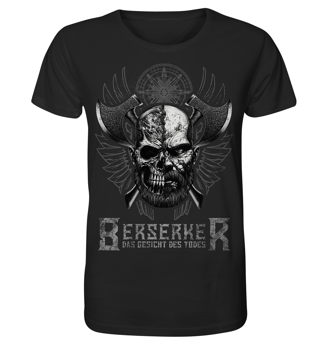 Berserker Gesicht Des Todes - Organic Basic Shirt