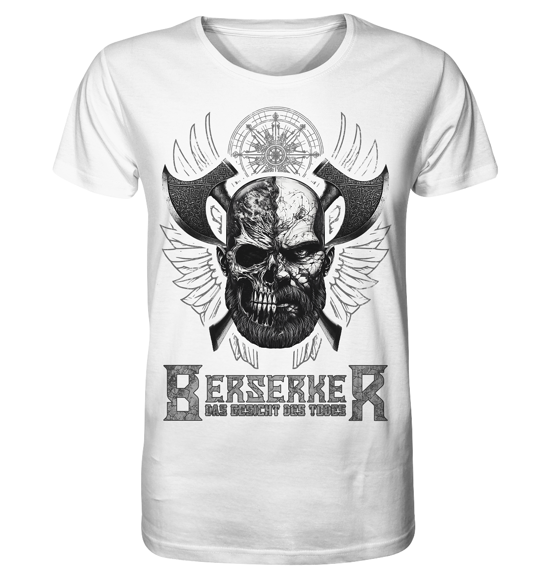 Berserker Gesicht Des Todes - Organic Basic Shirt