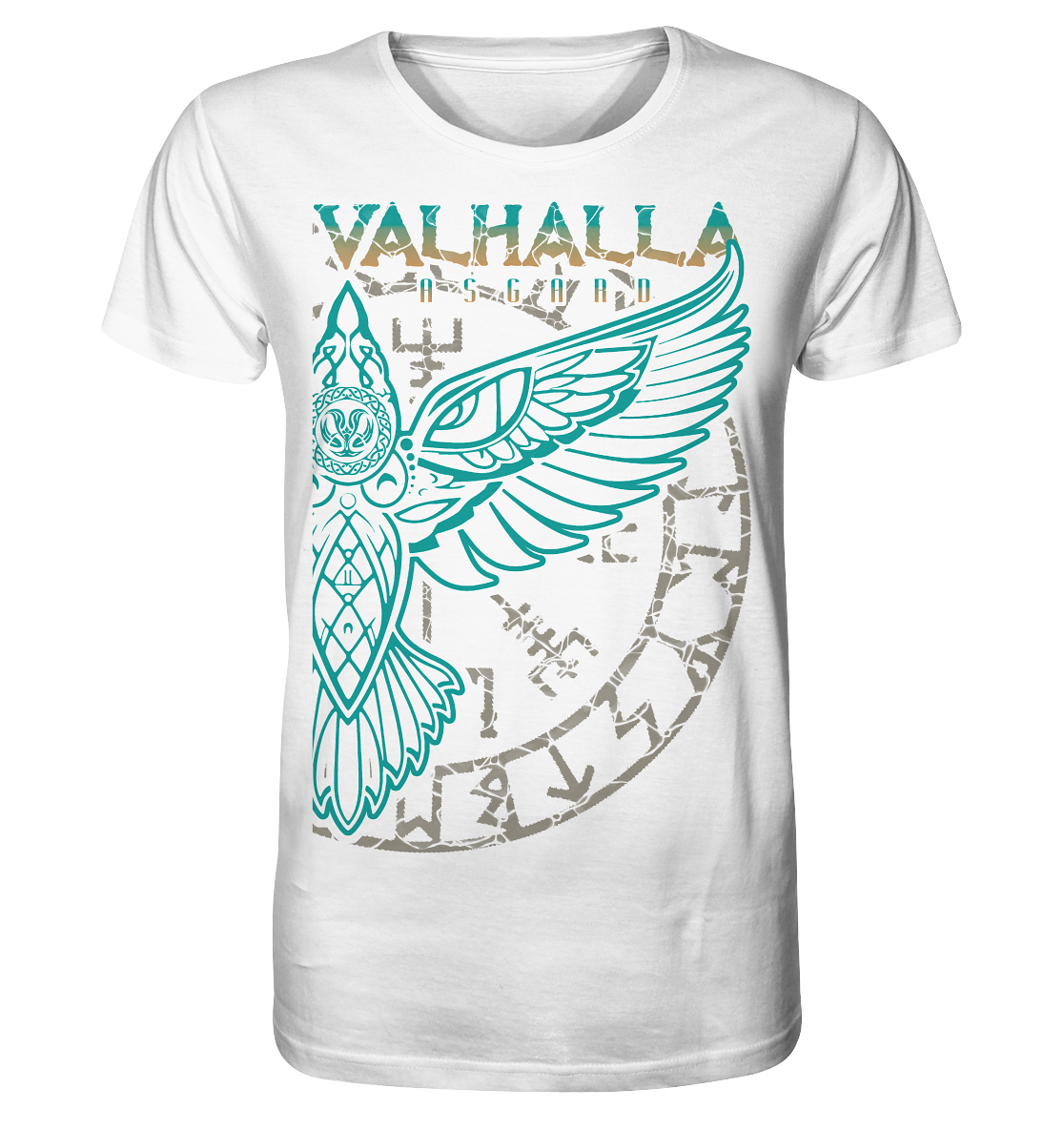 Valhalla Asgard Hugin - Organic Basic Shirt
