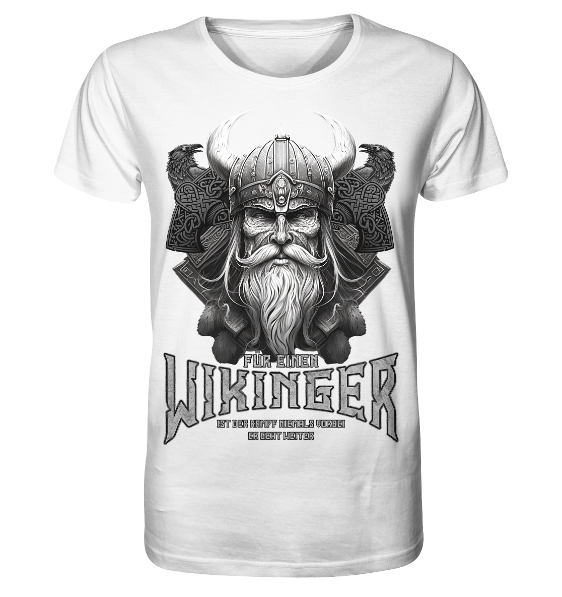 Wikinger Rabe - Organic Basic Shirt