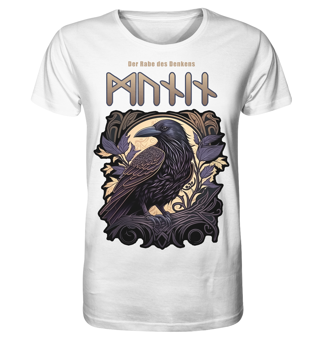 Munin Der Rabe Des Denkes - Organic Basic Shirt