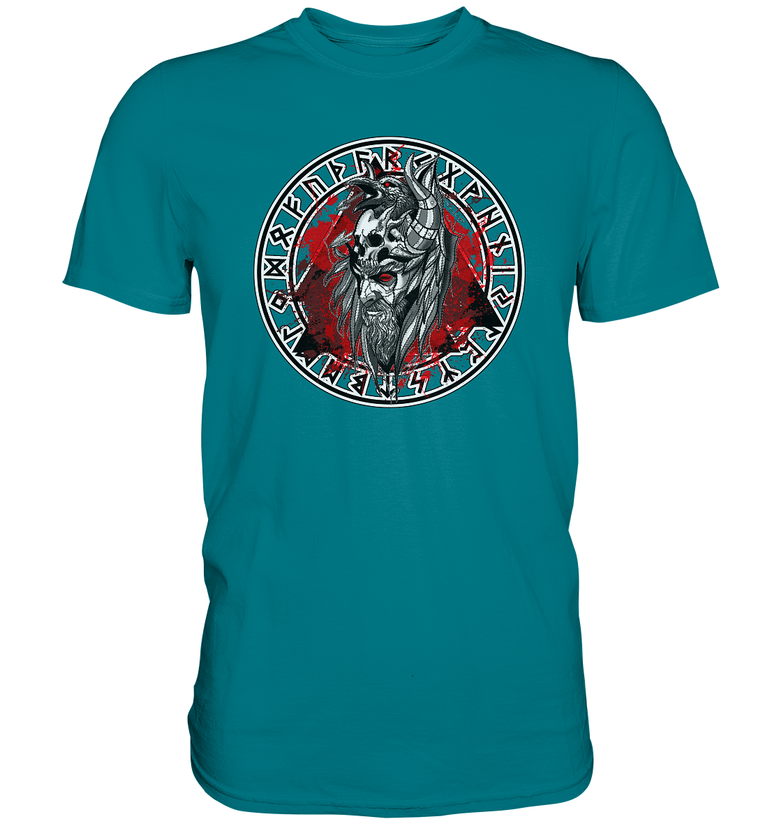 Odin Rabe Valknut - Premium Shirt