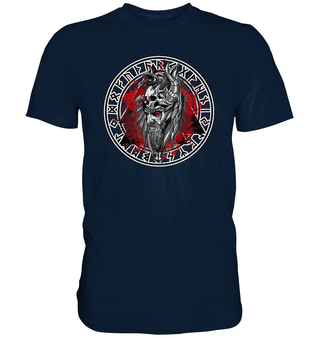 Odin Rabe Valknut - Premium Shirt