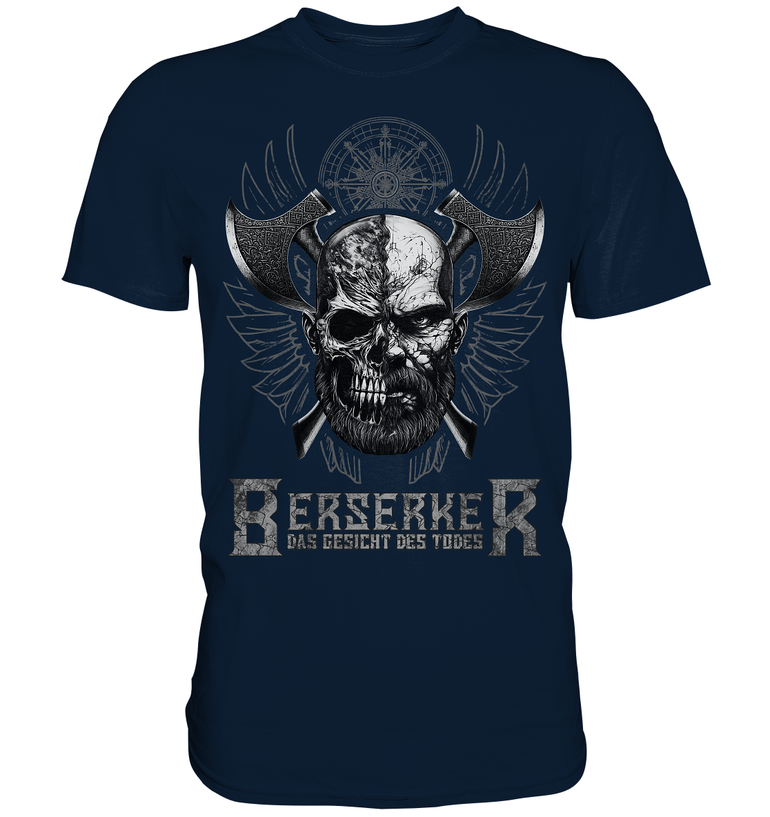Berserker Gesicht Des Todes - Premium Shirt
