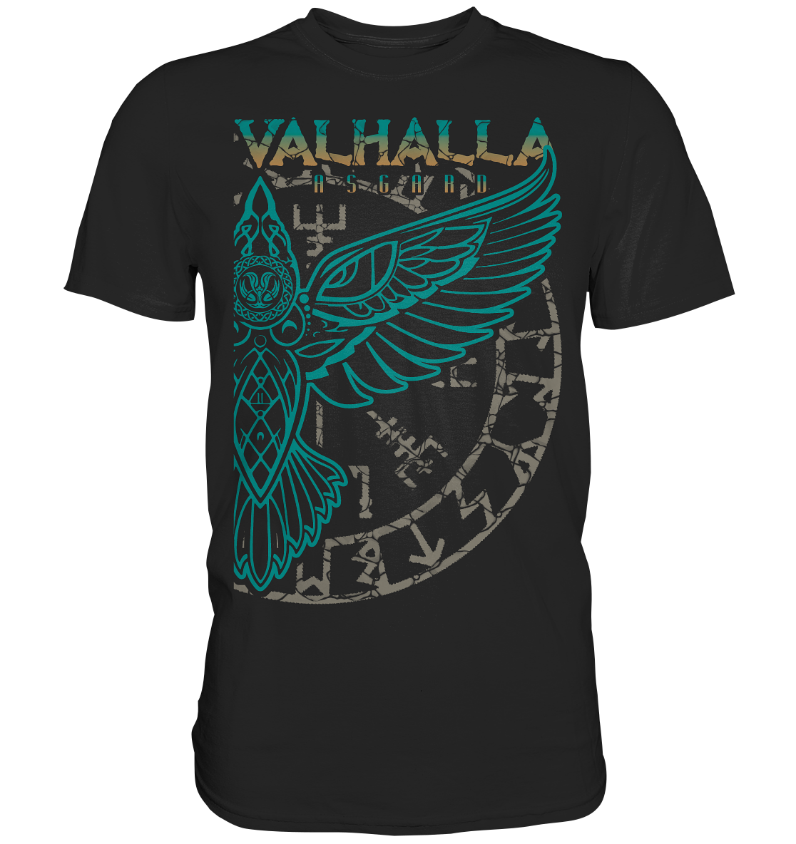 Valhalla Asgard Hugin Premium Shirt MerchDeluxe