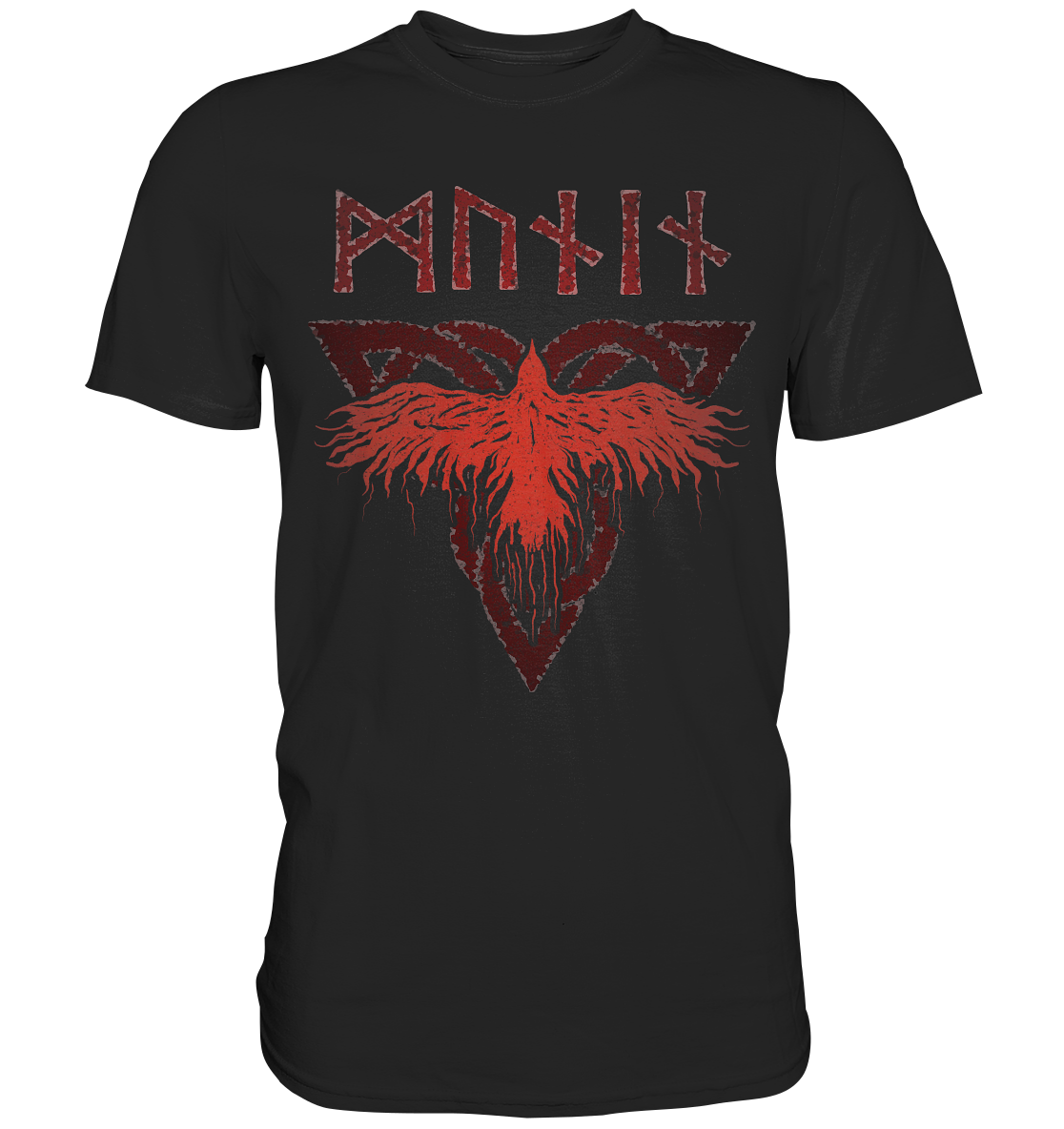 Odins Raben Munin - Premium Shirt