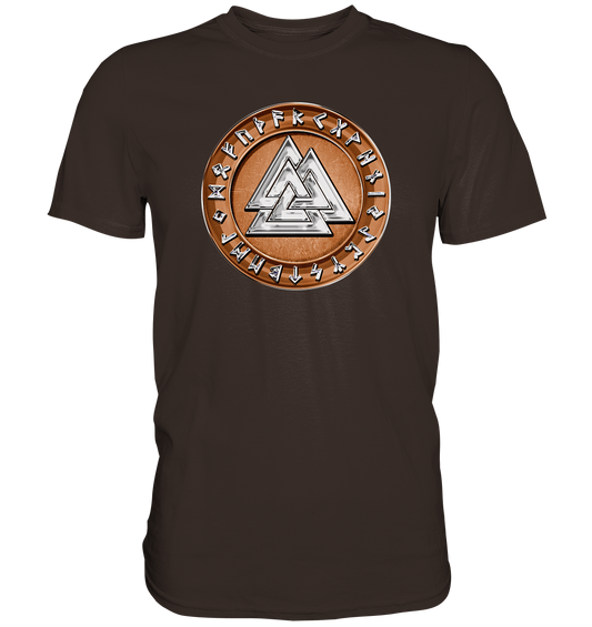 Wikinger Valknut - Premium Shirt