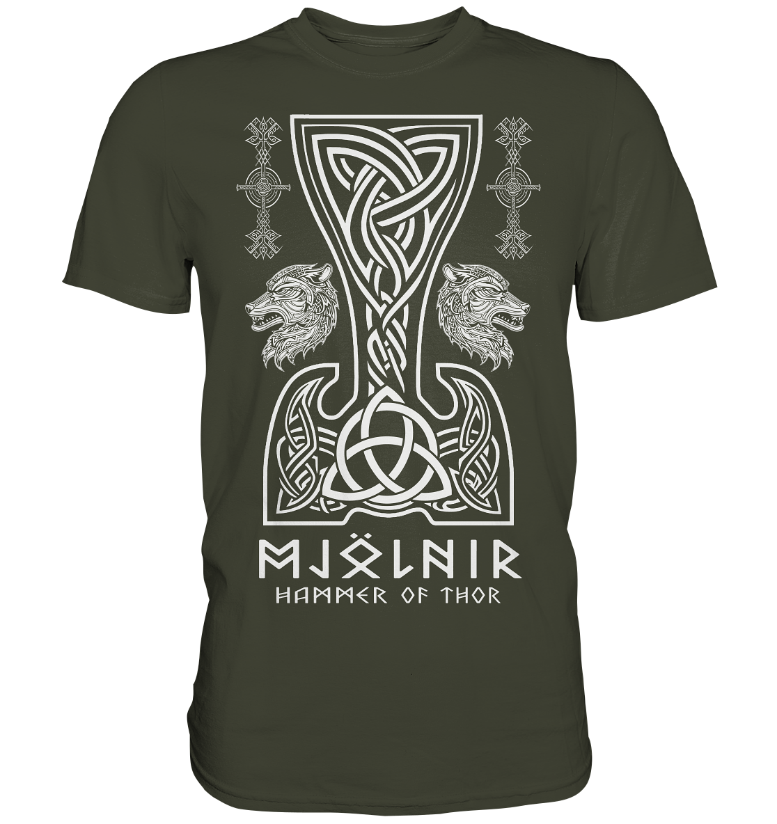 Mjölnir Hammer of Thor - Premium Shirt
