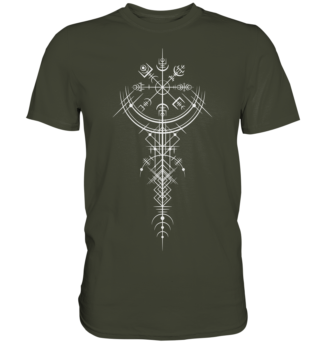 Wikinger Kompass - Premium Shirt