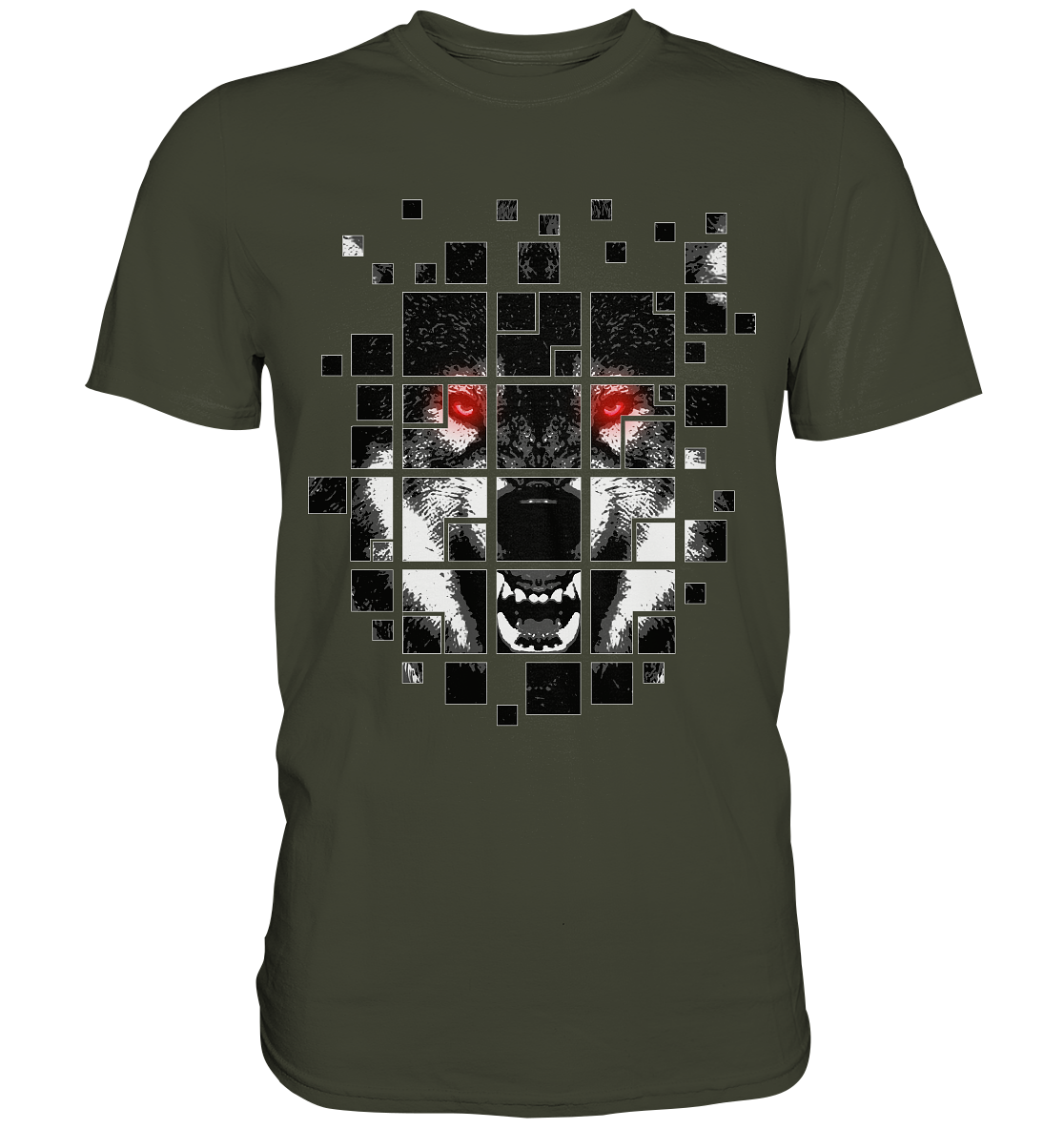 Fenrir Distorted - Premium Shirt