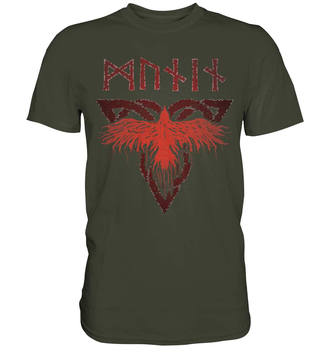 Odins Raben Munin - Premium Shirt