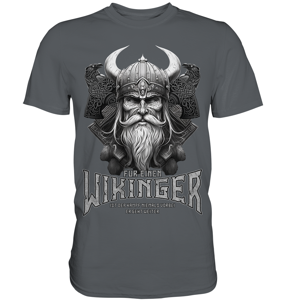 Wikinger Rabe - Premium Shirt