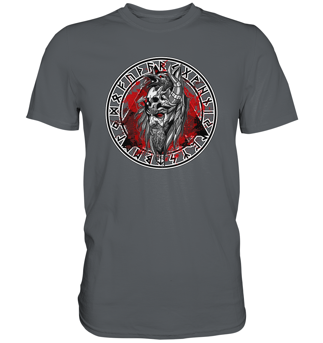 Odin Rabe Valknut - Premium Shirt