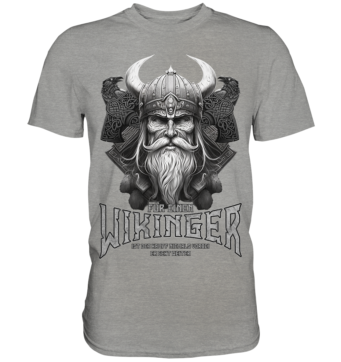 Wikinger Rabe - Premium Shirt