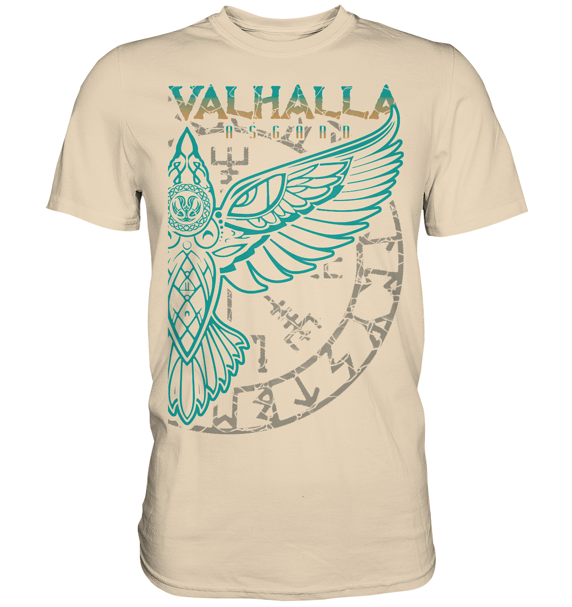 Valhalla Asgard Hugin - Premium Shirt