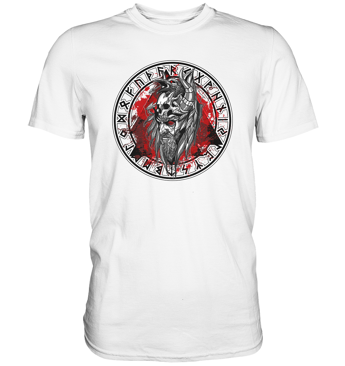 Odin Rabe Valknut - Premium Shirt