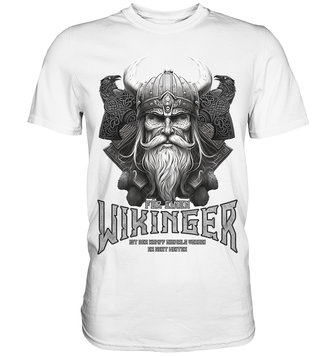 Wikinger Rabe - Premium Shirt