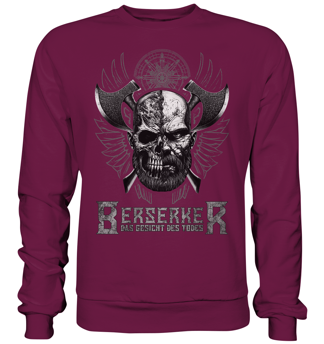 Berserker Gesicht Des Todes - Premium Sweatshirt