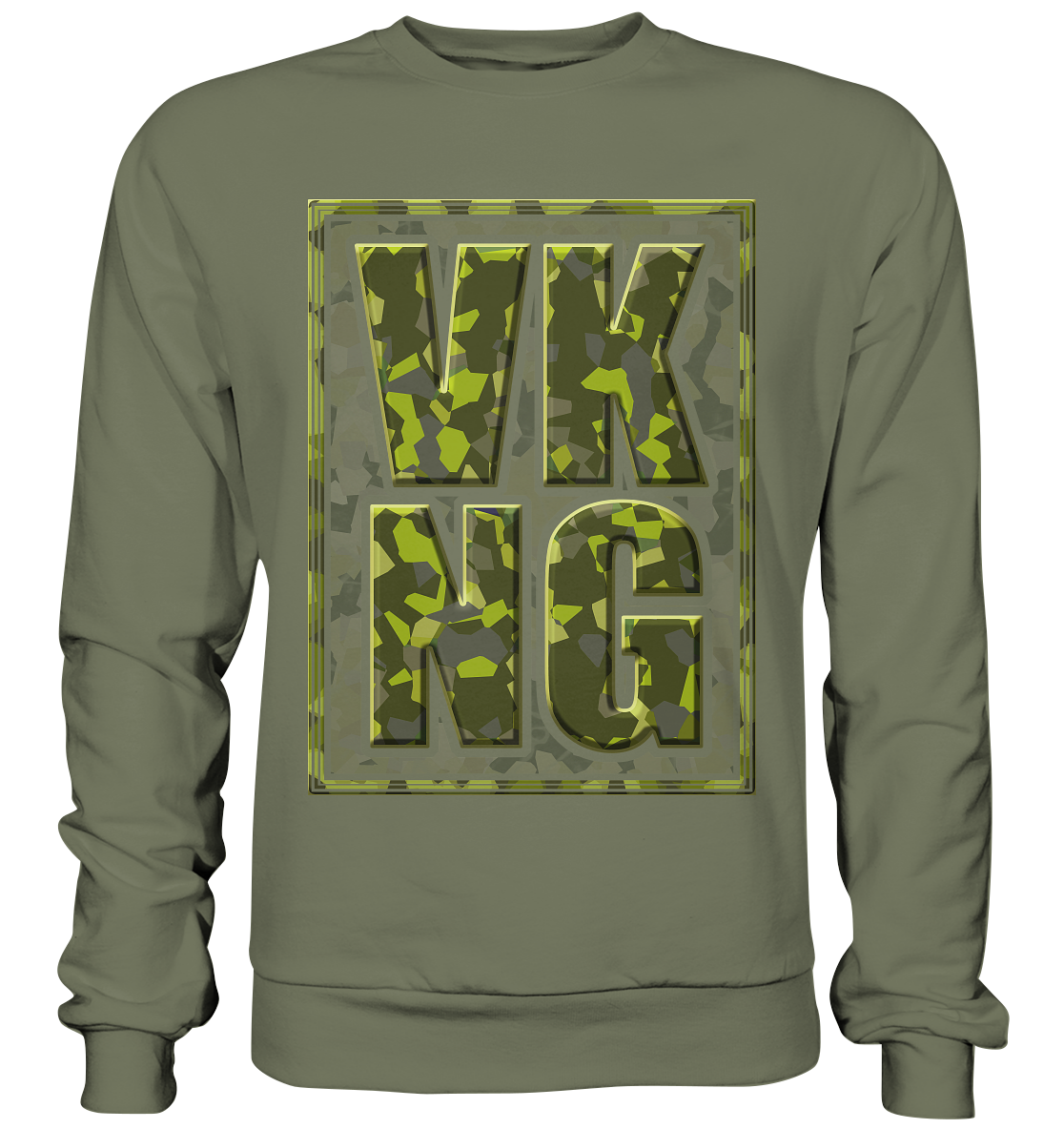 Wikinger Camouflage - Premium Sweatshirt