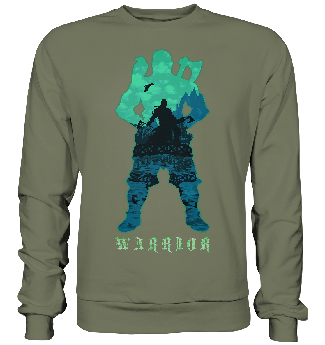 Wikinger Warrior - Premium Sweatshirt