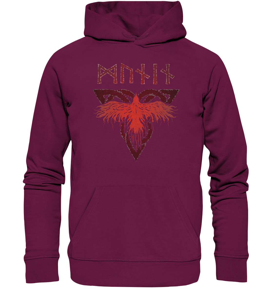 Odins Raben Munin - Premium Unisex Hoodie