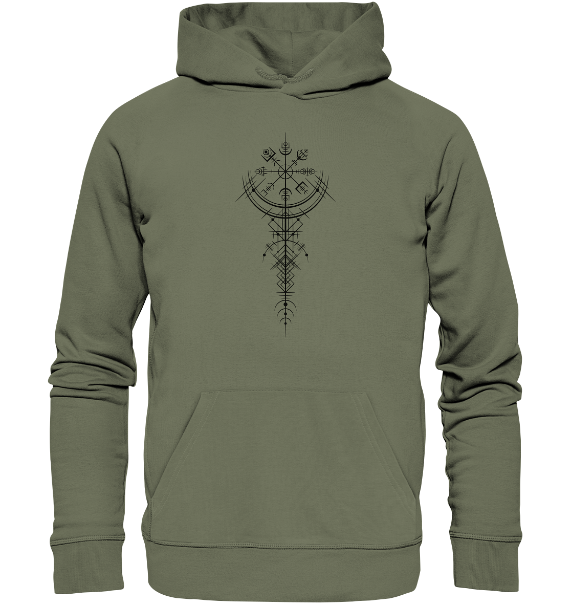 Wikinger Kompass - Premium Unisex Hoodie