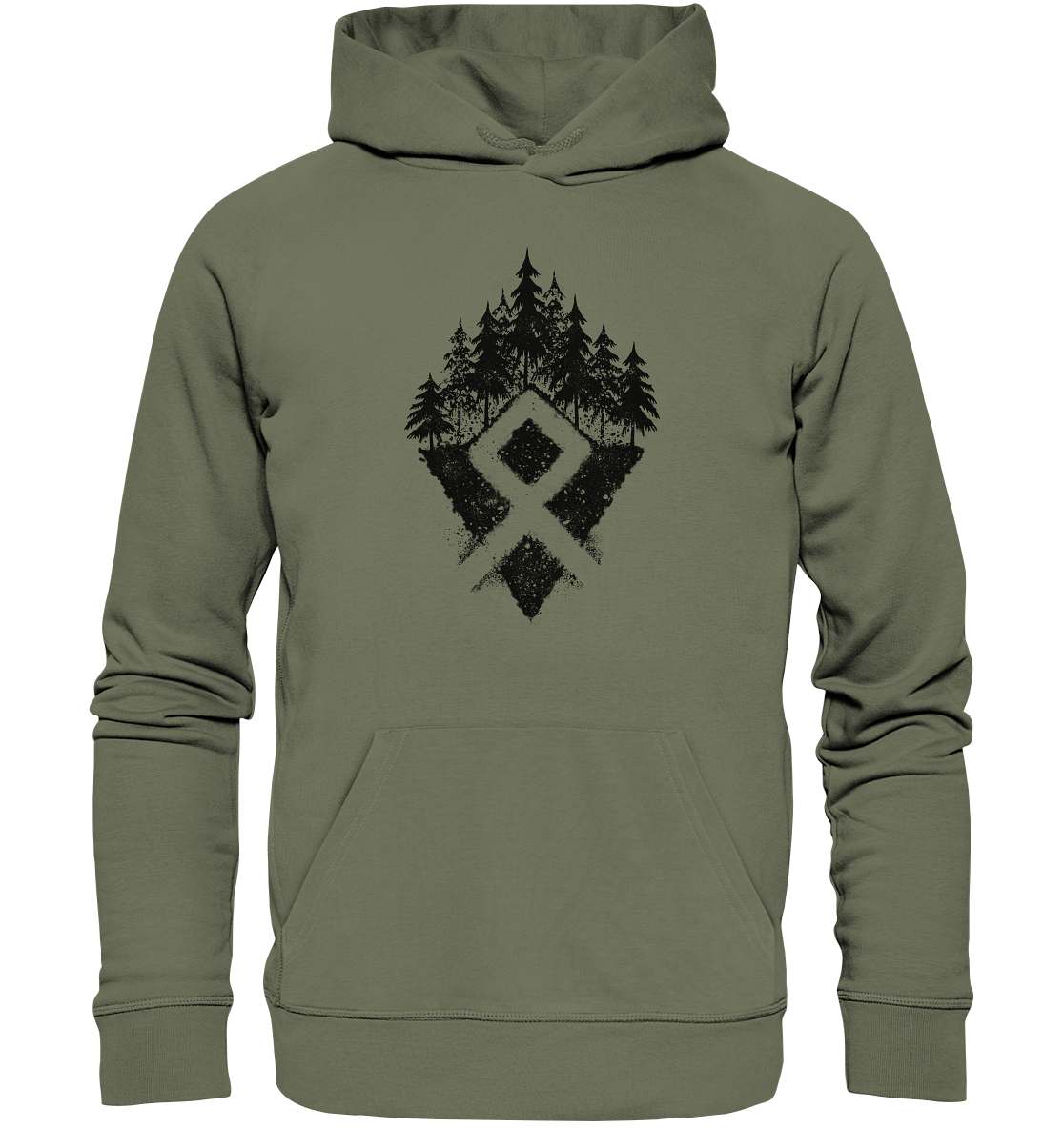 Wikinger Rune - Premium Unisex Hoodie
