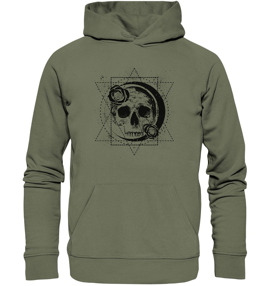 Okkulte Schädel - Premium Unisex Hoodie