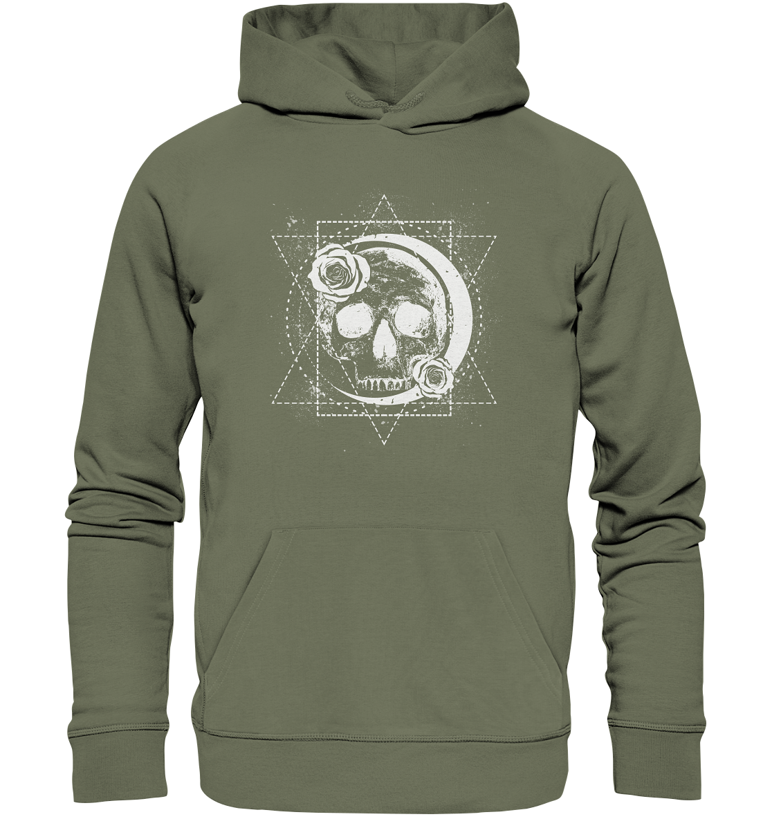 Okkulte Schädel - Premium Unisex Hoodie