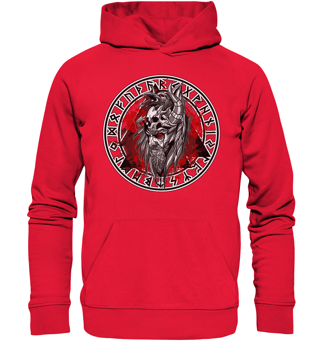Odin Rabe Valknut - Premium Unisex Hoodie