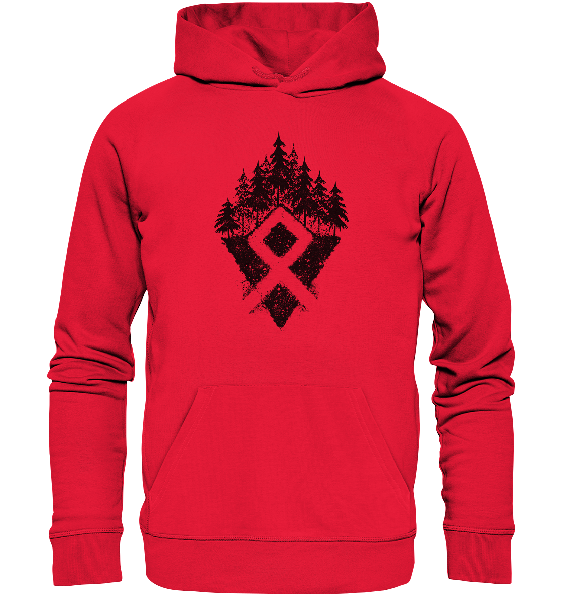 Wikinger Rune - Premium Unisex Hoodie