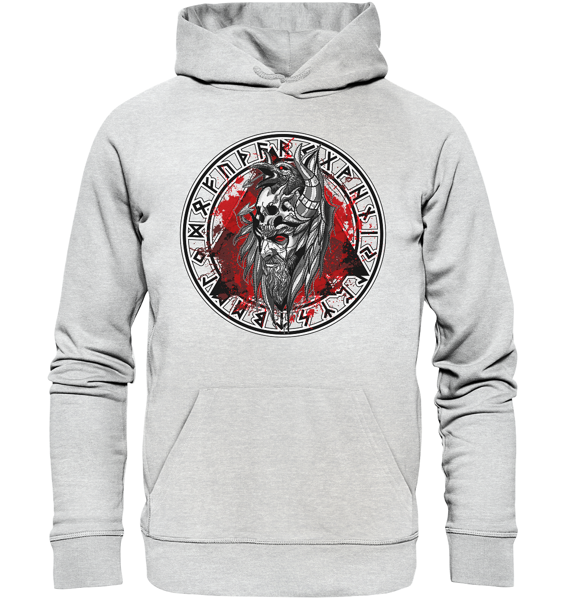 Odin Rabe Valknut - Premium Unisex Hoodie