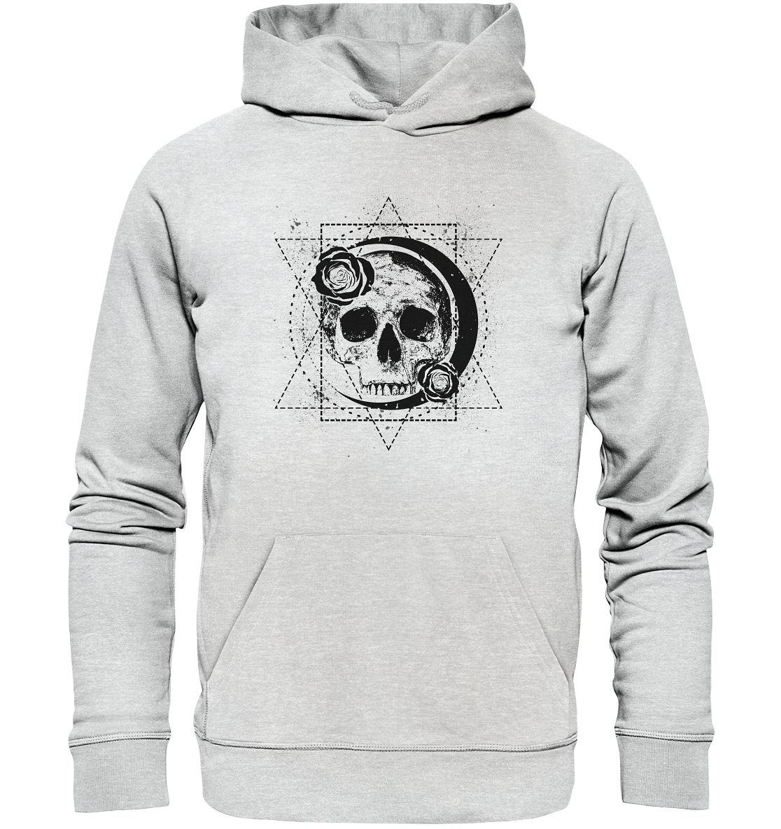 Okkulte Schädel - Premium Unisex Hoodie