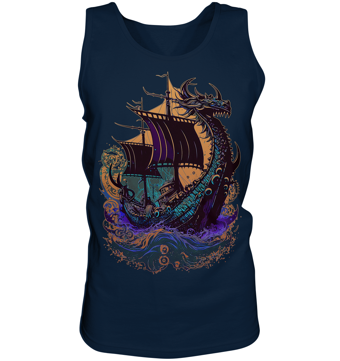 Wikinger Drachenschiff - Tank-Top