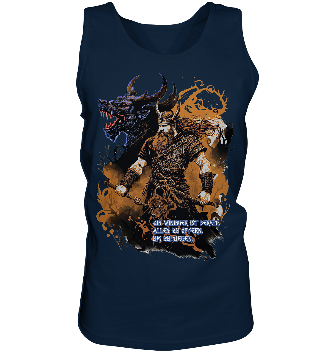 Wikinger Ist Bereit Alles Zu Opfern - Tank-Top