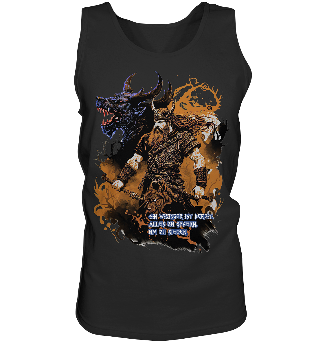 Wikinger Ist Bereit Alles Zu Opfern - Tank-Top