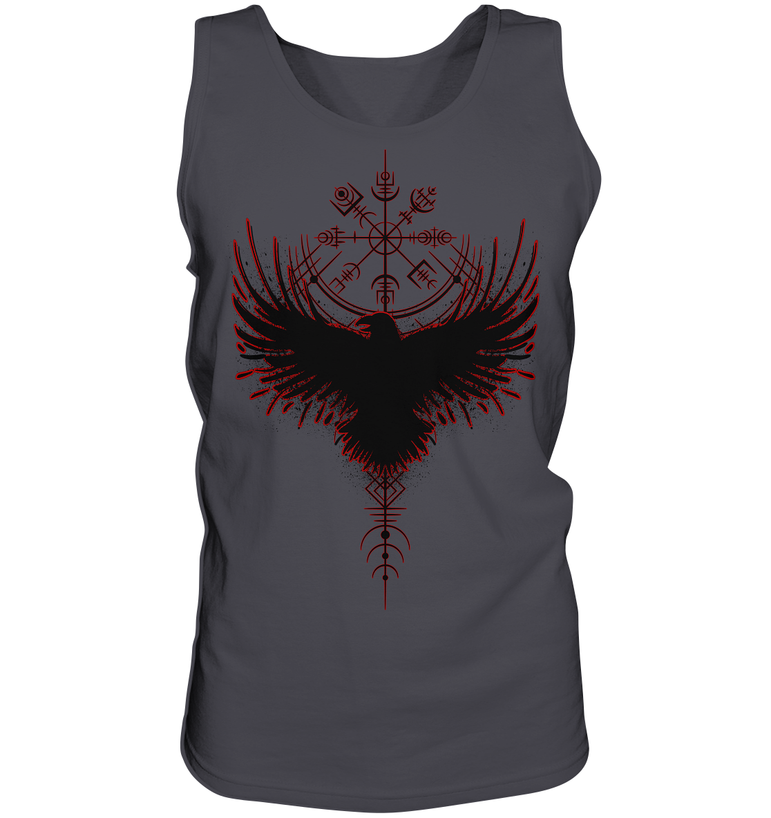 Wikinger Kompass Rabe - Tank-Top