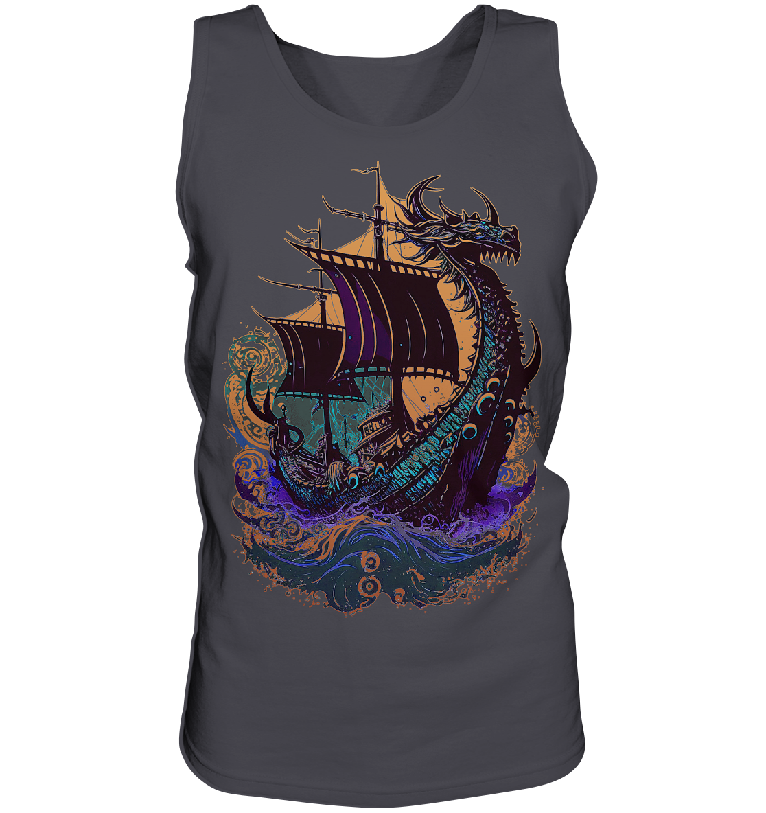 Wikinger Drachenschiff - Tank-Top