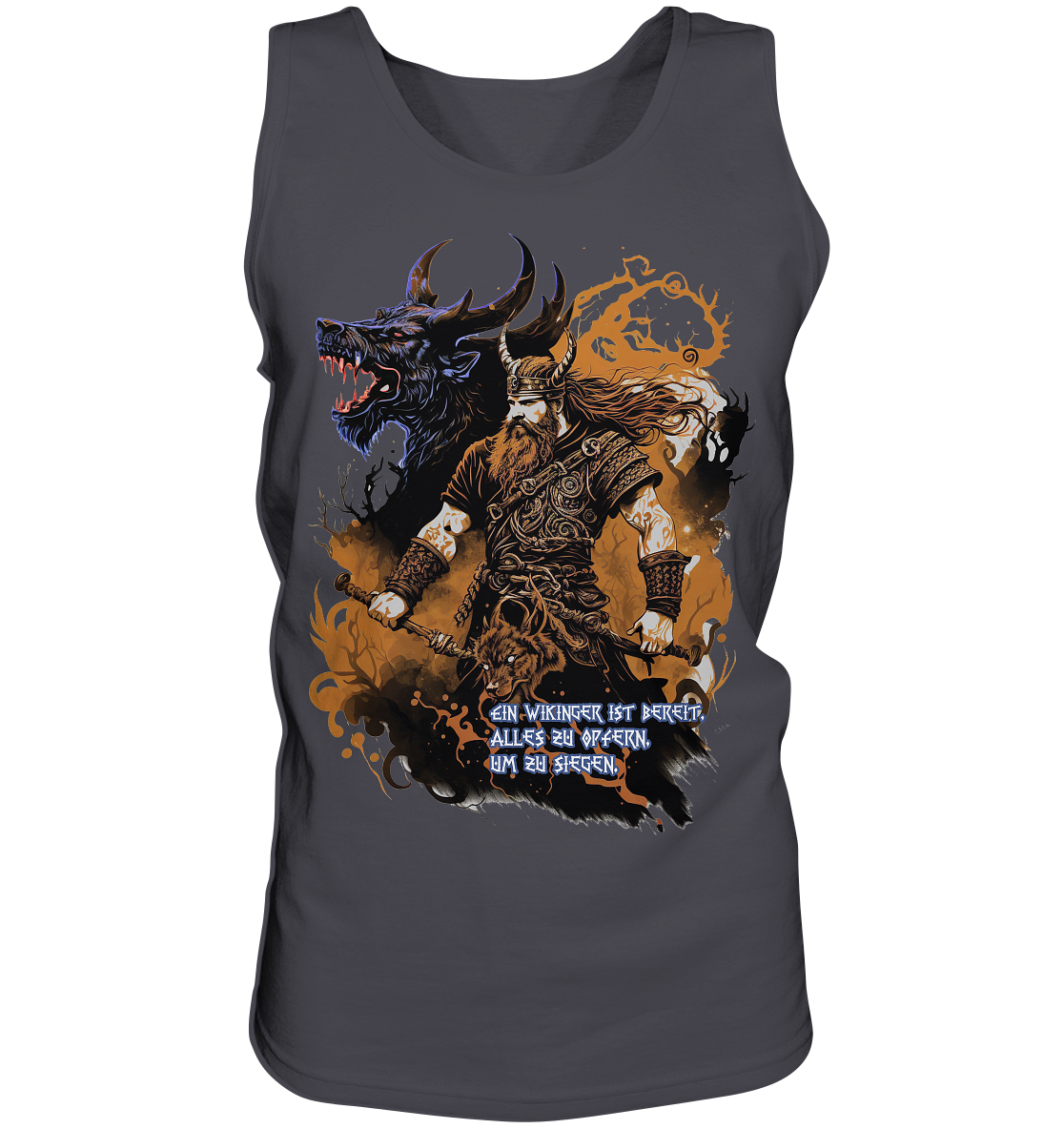 Wikinger Ist Bereit Alles Zu Opfern - Tank-Top