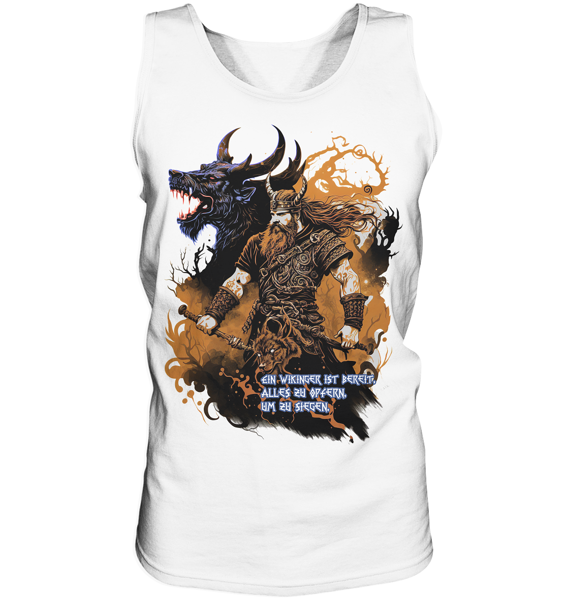 Wikinger Ist Bereit Alles Zu Opfern - Tank-Top