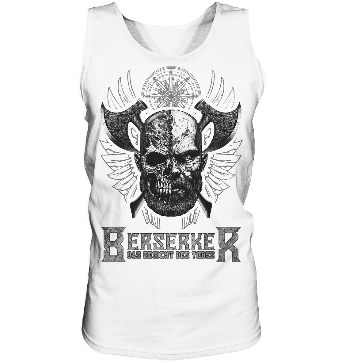 Berserker Gesicht Des Todes - Tank-Top