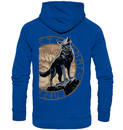 Wolf Yggdrasil  - Basic Unisex Hoodie