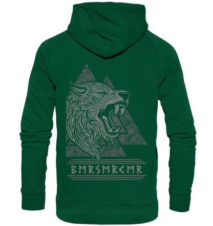 Nordic Wolf Berserker - Basic Unisex Hoodie