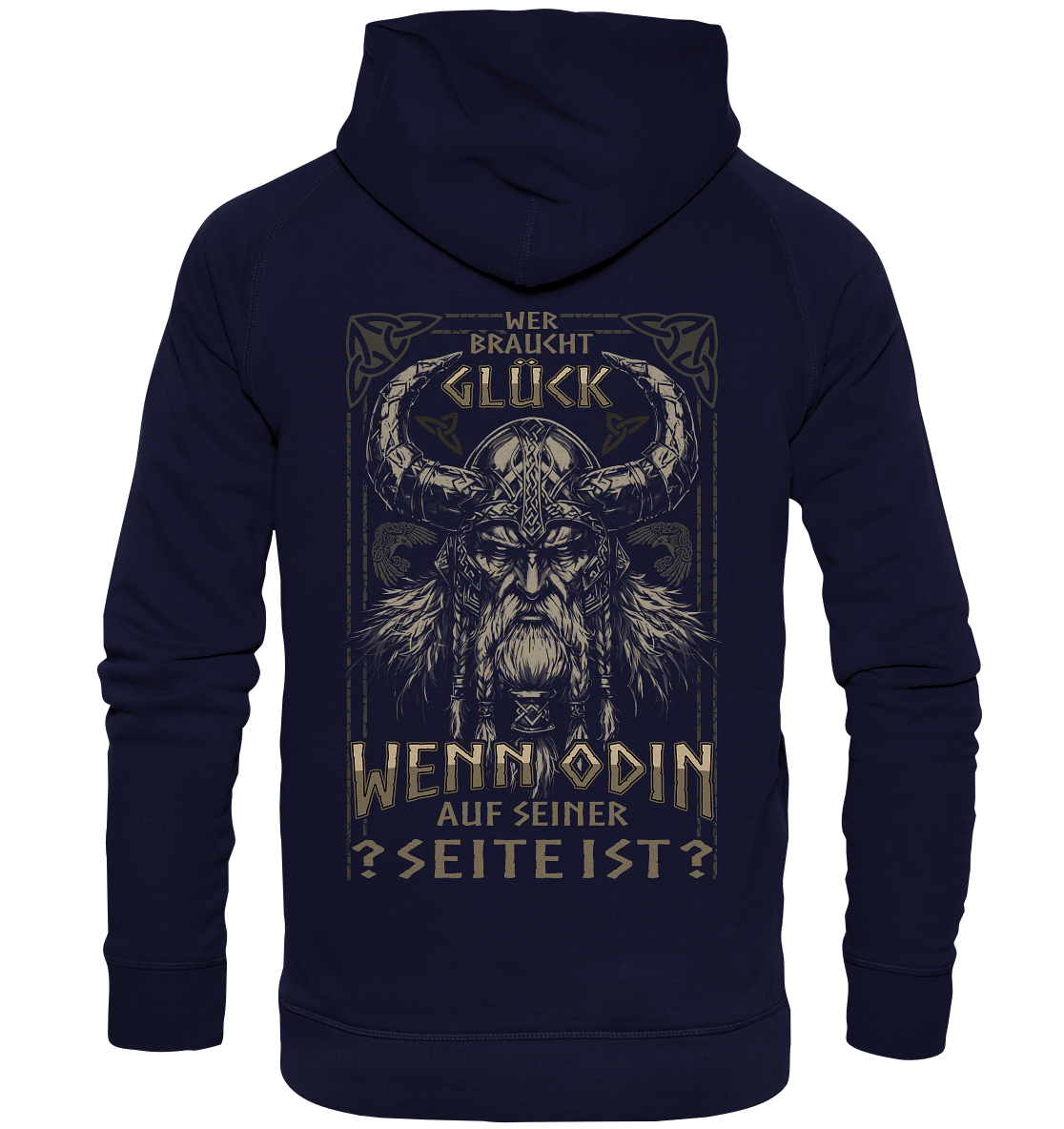 Wer Braucht Glück .... - Basic Unisex Hoodie