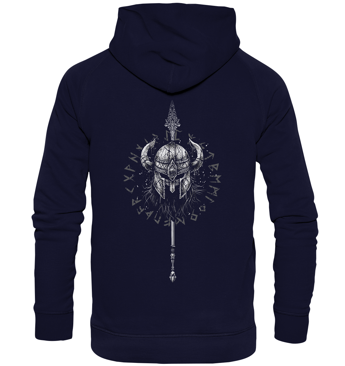 Wikinger Helm - Basic Unisex Hoodie