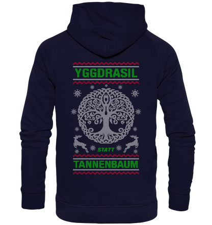 Yggdrasil Statt Tannenbaum - Basic Unisex Hoodie