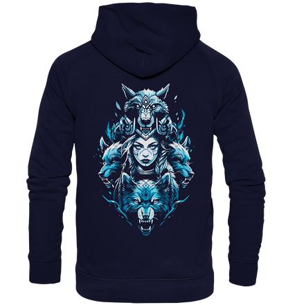 Kriegerin Wölfe - Basic Unisex Hoodie